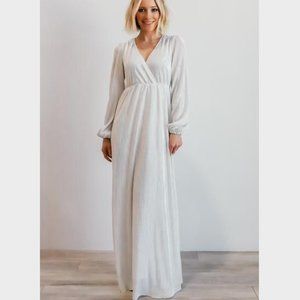 NWT Baltic Born Venus White Maxi Dress